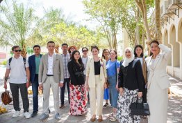 The Visit of the Russian Delegation to Al Ain University