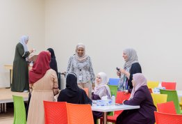Gathering Breakfast for staff