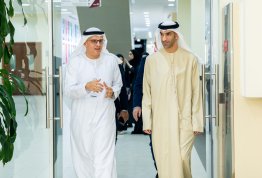 The visit of HE Dr. Thani bin Ahmed Al Zeyoudi 