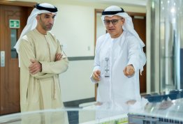 The visit of HE Dr. Thani bin Ahmed Al Zeyoudi 