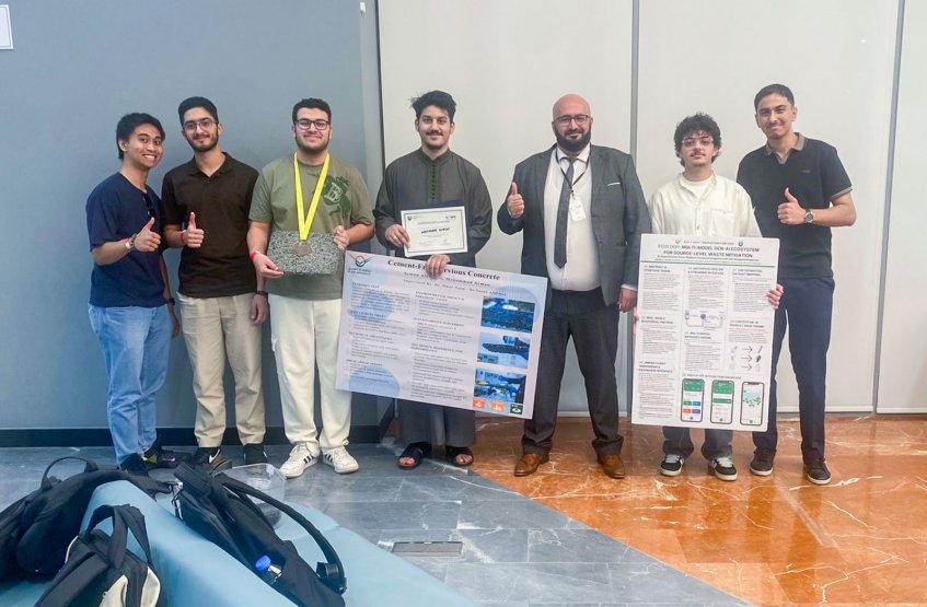 Civil Engineering Students Win Third Place in Engineering Innovation